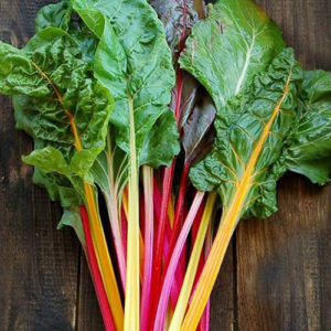 Swiss chard mixed